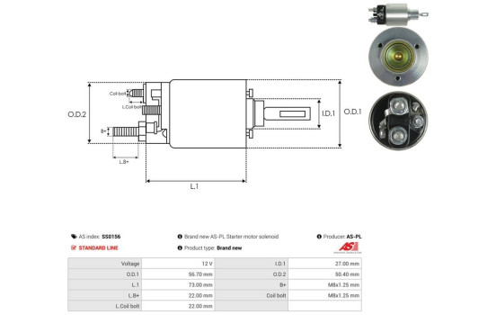 Magnetic switch, starter motor, Image 4
