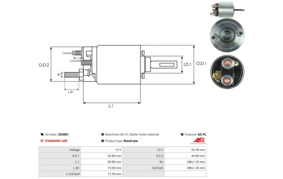 Magnetic switch, starter motor, Image 4