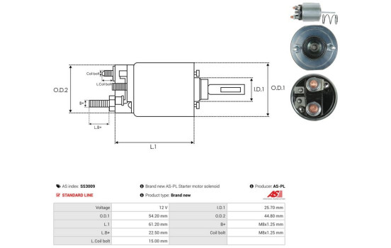 Magnetic switch, starter motor, Image 4