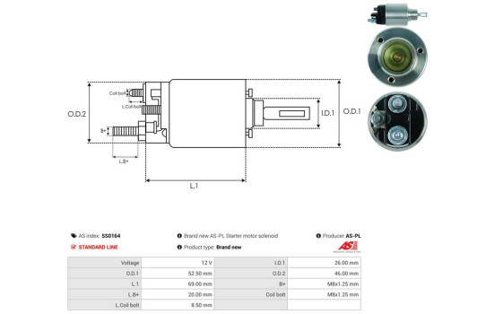 Magnetic switch, starter motor, Image 4