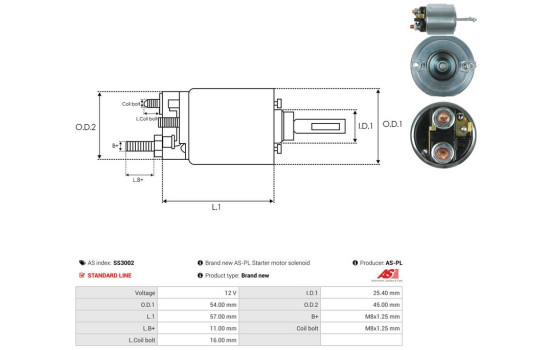 Magnetic switch, starter motor, Image 4