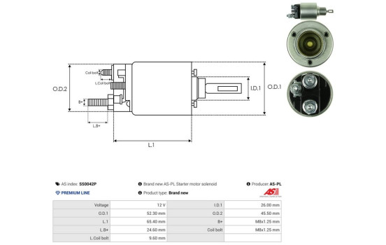 Magnetic switch, starter motor, Image 4