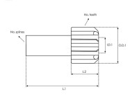 Repair kit, starter motor