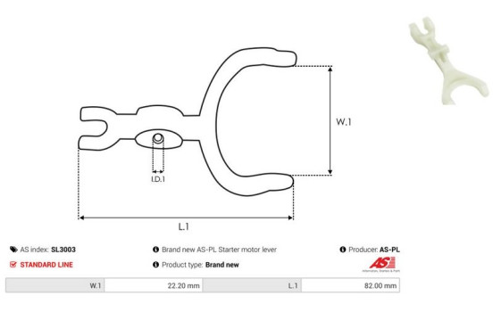 Repair kit, starter motor, Image 2