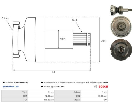 Ring gear, planetary gear system (starter), Image 5