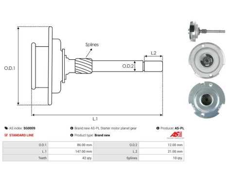 Ring gear, planetary gear system (starter), Image 4
