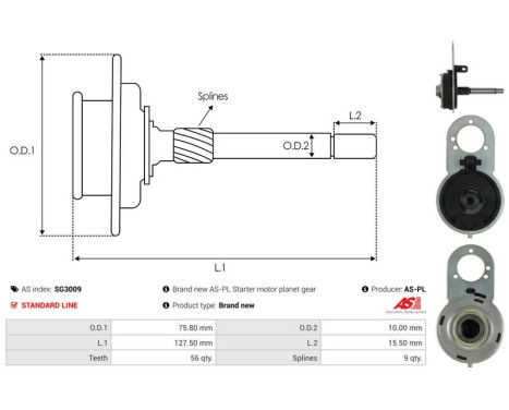 Ring gear, planetary gear system (starter), Image 4