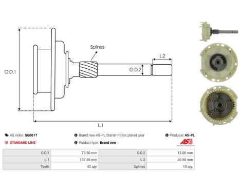 Ring gear, planetary gear system (starter), Image 4