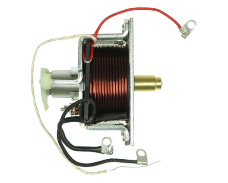 Solenoid switch, starter motor