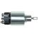 Solenoid switch, starter motor