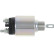 Solenoid switch, starter motor