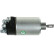 Solenoid switch, starter motor