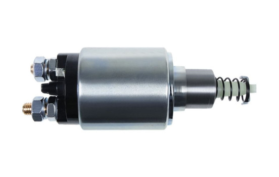 Solenoid switch, starter motor