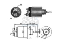 Solenoid Switch, starter