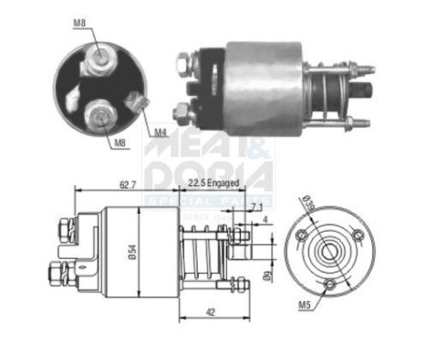 Solenoid Switch, starter