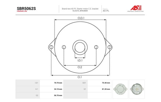 Starter motor cover, carburetor, Image 3
