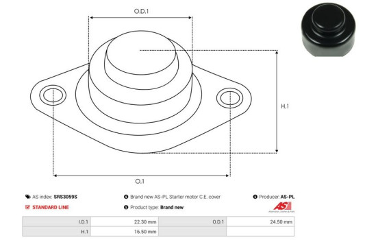 Starter motor cover, carburetor, Image 2