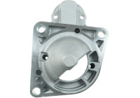 Starter motor cover, carburetor