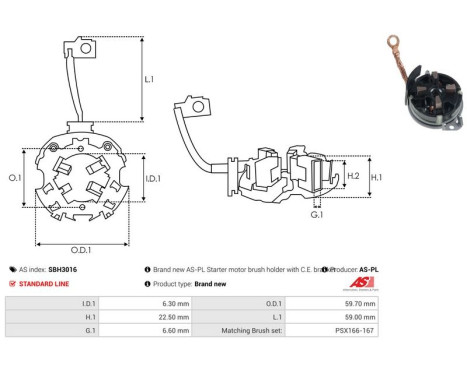 Starter motor cover, carburetor, Image 2