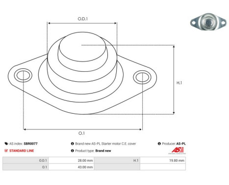 Starter motor cover, carburetor, Image 2