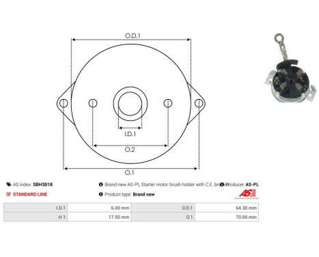 Starter motor cover, carburetor, Image 2
