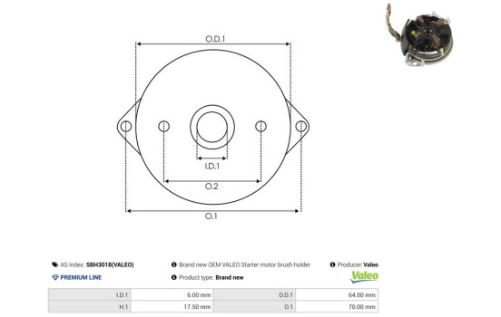 Starter motor cover, carburetor, Image 3