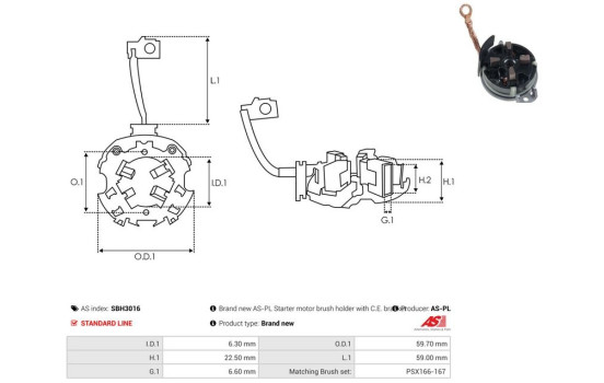 Starter motor cover, carburetor, Image 2