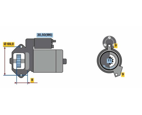 Starter 2202 Bosch, Image 2