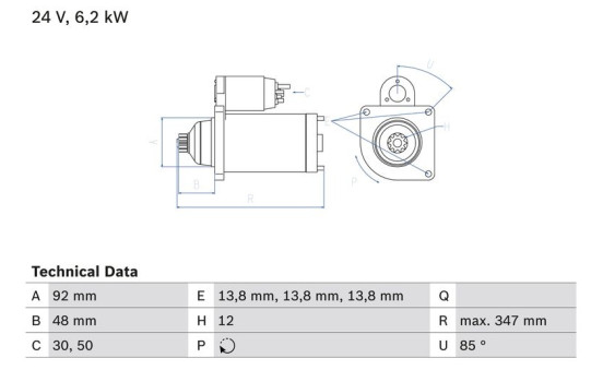 Starter 2298 Bosch