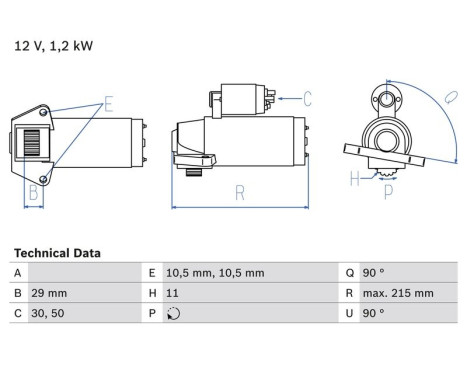 Starter 2357 Bosch