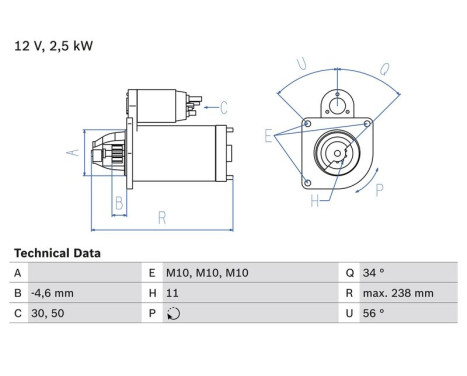 Starter 2385 Bosch