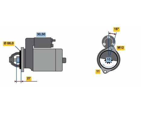 Starter 2403 Bosch, Image 2