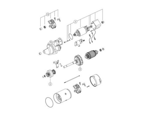 Starter Daf 4.0 kw, Image 3