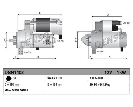 Starter DSN1408 Denso