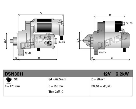 Starter DSN3011 Denso