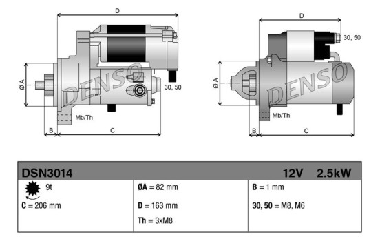 Starter DSN3014 Denso