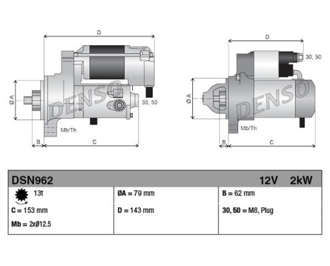 Starter DSN962 Denso