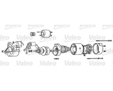 Starter Land Rover 2.2 kw D9R91 Valeo