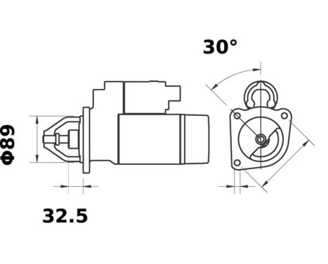 Starter Landini 3.2 kw, Image 2