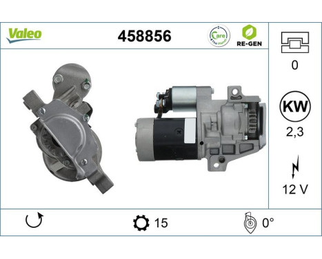 Starter motor / Starter 458856 Valeo, Image 5