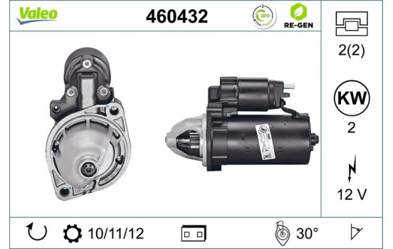 Starter motor / Starter 460432 Valeo, Image 2