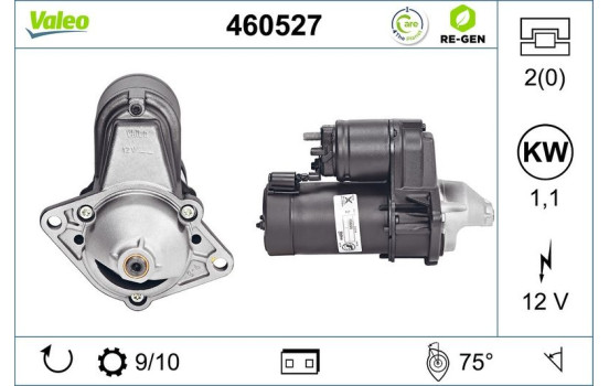 Starter motor / Starter 460527 Valeo, Image 5