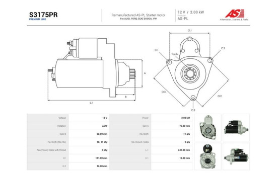 Starter motor / Starter, Image 5