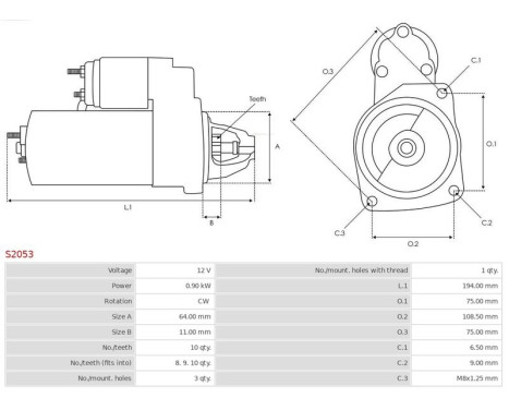 Starter motor / Starter, Image 5