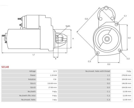 Starter motor / Starter, Image 5