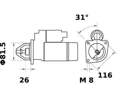 Starter motor / Starter, Image 3