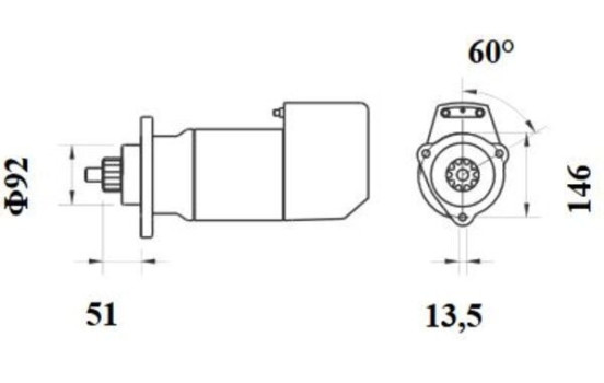 Starter motor / Starter, Image 2