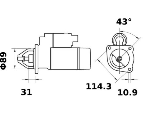 Starter motor / Starter, Image 2