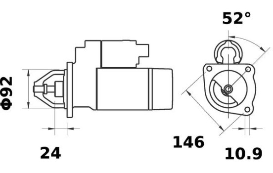 Starter motor / Starter, Image 2