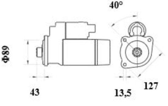 Starter motor / Starter, Image 2